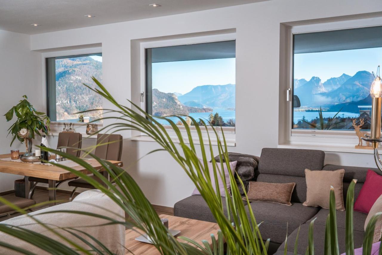 Traum Blick Sankt Gilgen Apartment ภายนอก รูปภาพ