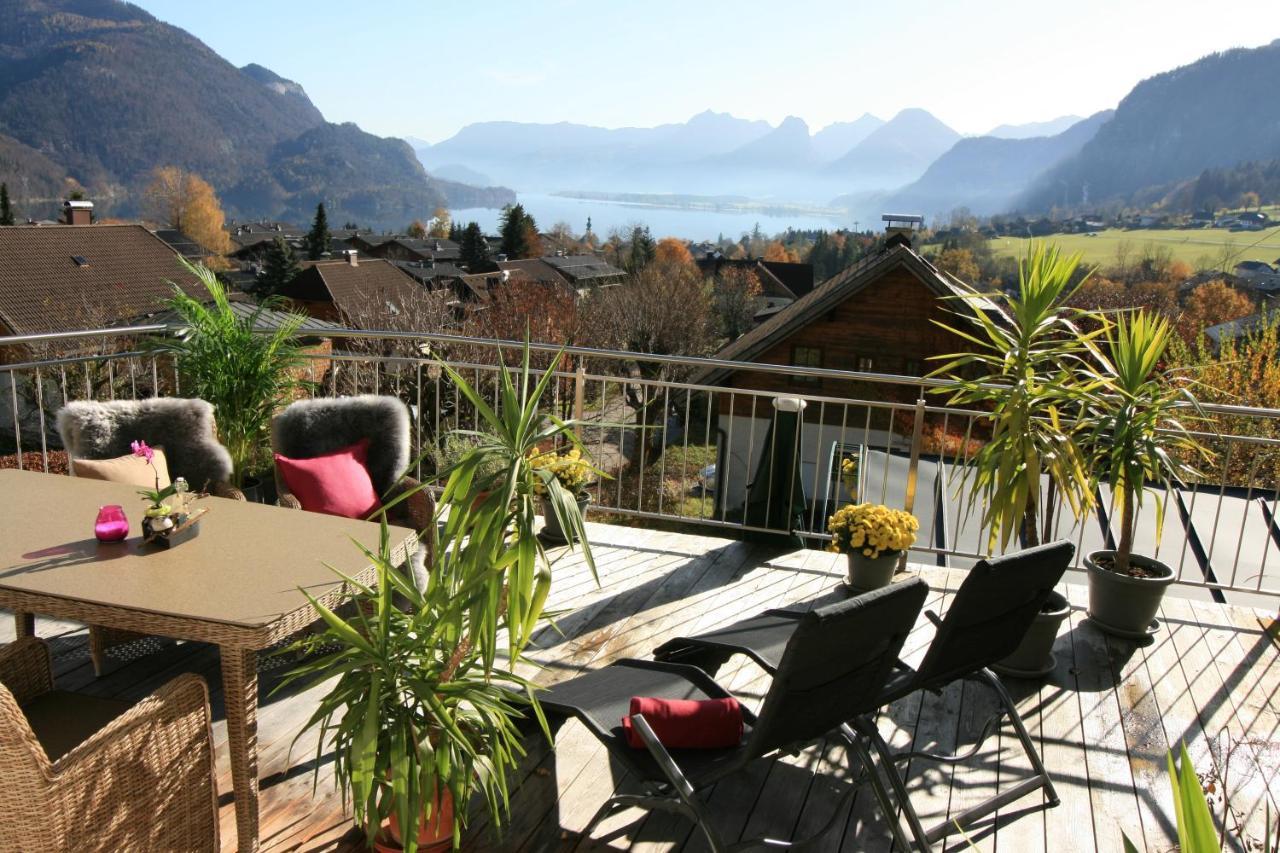 Traum Blick Sankt Gilgen Apartment ภายนอก รูปภาพ